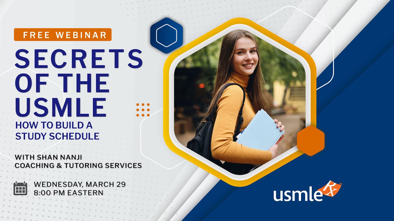 Secrets of the USMLE: How to Build a Study Schedule
