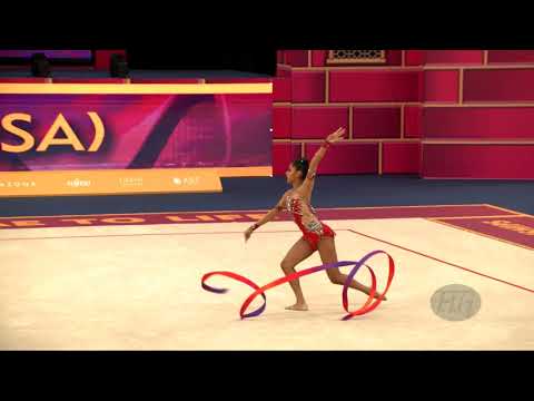 DEWAN Azra (RSA) - 2019 Rhythmic Worlds, Baku (AZE) - Qualifications Ribbon