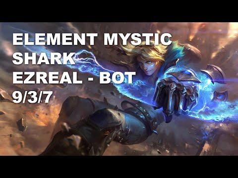 Element Mystic Shark Bot Ezreal vs Aphelios - KR Master Patch 10.9
