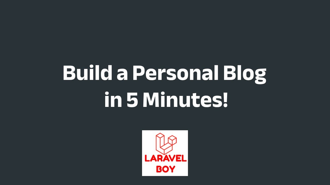 Laravel Filament : Build a Personal Blog in 5 Minutes with Laravel Filament!