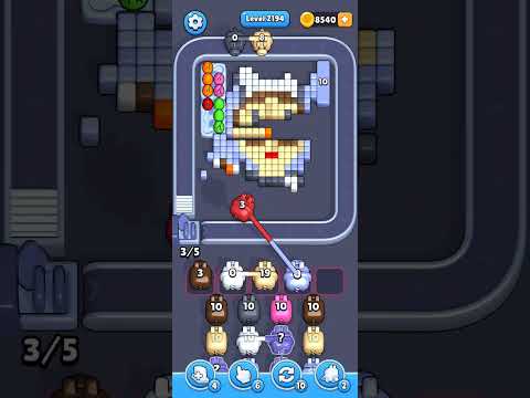 Pixel Flow Level 2194 Walkthrough