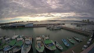 浜名湖 舞阪漁港 浜名大橋24hライブカメラ「魚あら」より配信 live webcam