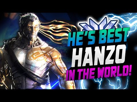 Wraxu Dominating Season 12! World Rank #1 Hanzo! [ OVERWATCH SEASON 12 TOP 500 ]