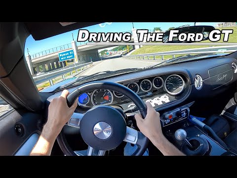 2006 Ford GT - Driving the Supercharged V8 American Super Car (POV Binaural Audio)