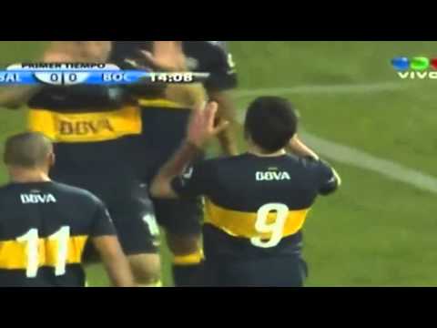 Gol De Gigliotti A San Luis | Primer Gol De Gigliotti en Boca | San Luis 0 - Boca Juniors 1 HD
