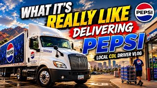 What It’s Really Like Delivering Pepsi | Local CDL Driver Vlog 
