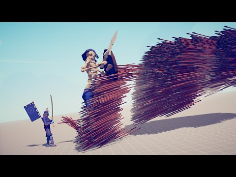 SKELETON GIANT & SHOGUN vs EVERY GOD - Totally Accurate Battle Simulator