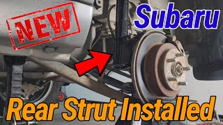 SUBARU FORESTER 2.5L! How to Install  Rear Strut Supper Easy.