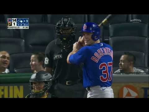 POSITION PLAYER PITCHING VS RELIEF PITCHER!! David Robertson gets first at-bat vs. Diego Castillo