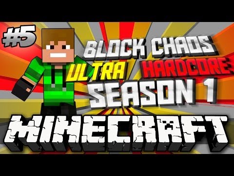 Minecraft Block Chaos Ultra Hardcore Season 1 - E5 - Gold Rush!