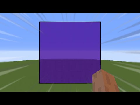 The Biggest Nether Portal in Minecraft