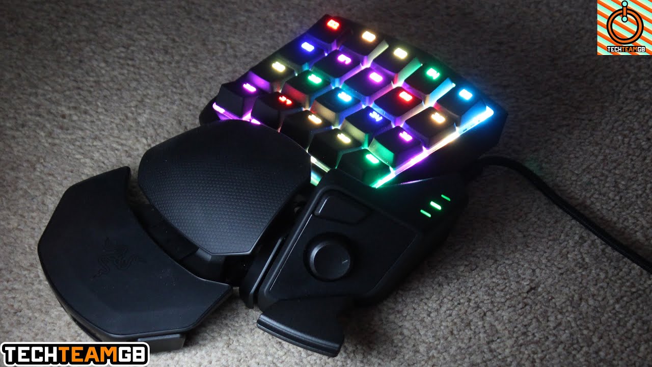 Мини-клавиатура механическая Razer Orbweaver Chroma, RZ07-01440100-R3M1