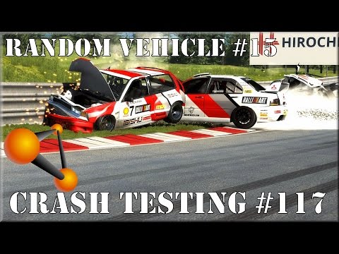 BeamNG.Drive Random Vehicle #15 Crash Testing #117 - Insanegaz