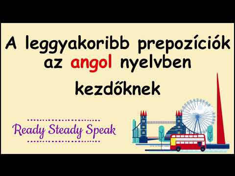 Prepozíciók az angol nyelvben