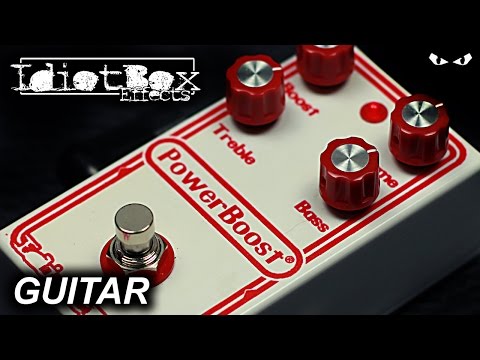 IdiotBox Effects PowerBoost - GUITAR Demo
