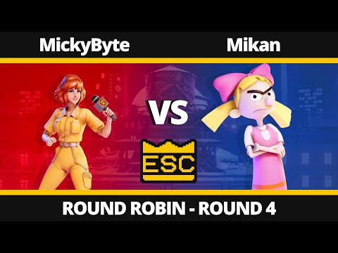 NASB @ ESC 7 - Round 4 - MickyByte (April O'Neil) Vs. Mikan (Helga) - EU Tournament