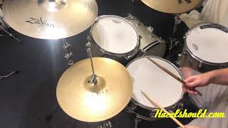 Video thumbnail for Sabian 14" AA Sizzle HiHats 917-1253 Grams by Hazelshould Drums & Cymbals