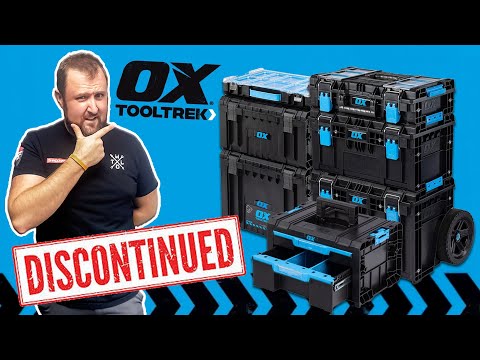 Модульный ящик для инструментов Ox ToolTrek больше не выпускается! | Срочные новости от Ox Tools