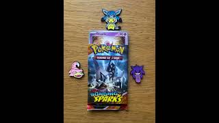 Surging Sparks pokemon pack opening #stopmotion #pokemoncards #pokemon