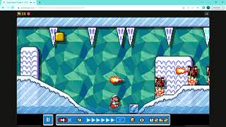 Ice Flower Island 2 - Super Mario Maker 4
