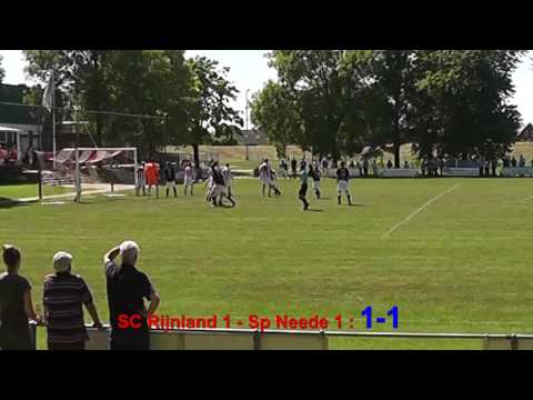 SC Rijnland 1 - Sp Neede 1, 25-05-2017 (doelpunten)