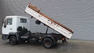 MAN LE 8.150 4x2 Meiller 3 Seitenkipper dump truck | Image 4 - Autoline
