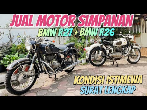 Thumbnail for Dijual BMW R26 1955 & BMW R27 1966 Surat Lengkap | Motor Antik Kondisi Istimewa Banyak Orianya by BMW R27