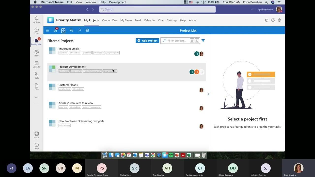 **Advanced ** Introduction to Priority Matrix