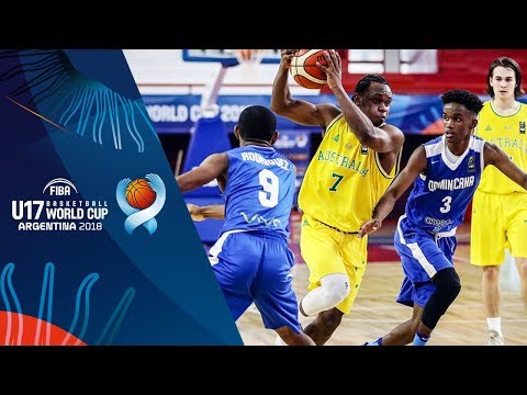 Australia v Dominican Republic - Full Game - FIBA U17 Basketball World Cup 2018