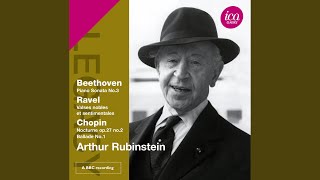 Valses nobles et sentimentales (version for piano) : VIII. Epilogue: Lent