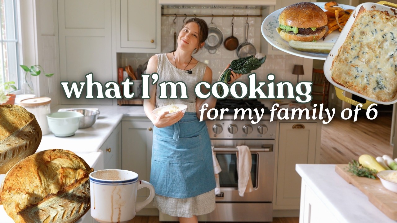 I Got Creative in the Kitchen This Week | 8 Homemade Recipes for My Family of 6