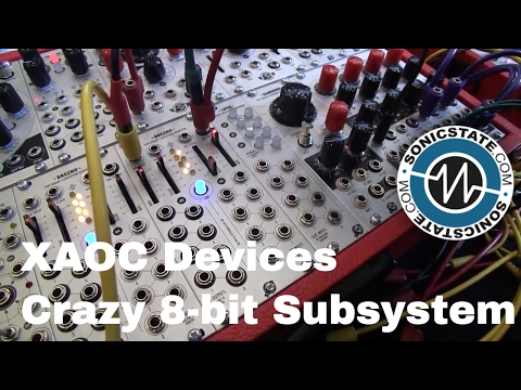 Superbooth 2017: XAOC Devices - Crazy New 8 bit Sub System!