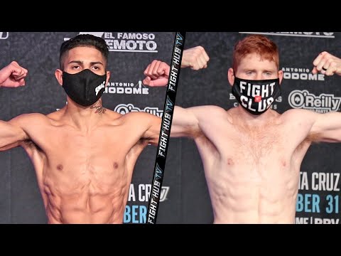 MARIO BARRIOS VS RYAN KARL | FULL WEIGH IN & FACE OFF VIDEO