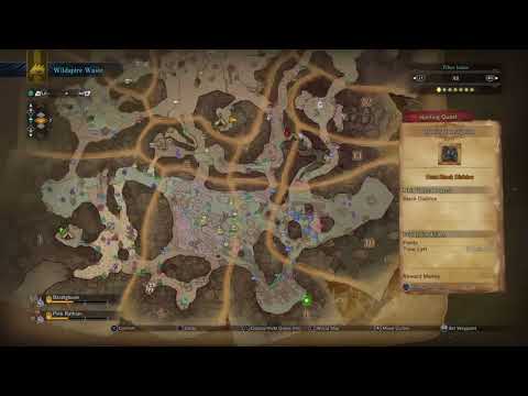 Monster Hunter World Wildspire waste camp sites