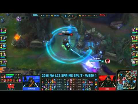 NRG GBM - Viktor ONESHOT (Outplay) [NA LCS Spring - Week 1 Day 1 DIG-NRG]