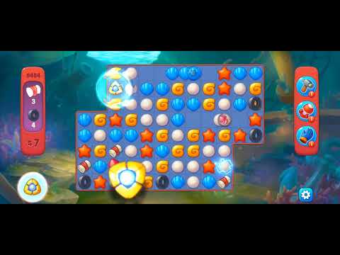 Fishdom Hard Level 9484 (with Doubke Lightning Boosters) @choraelmin