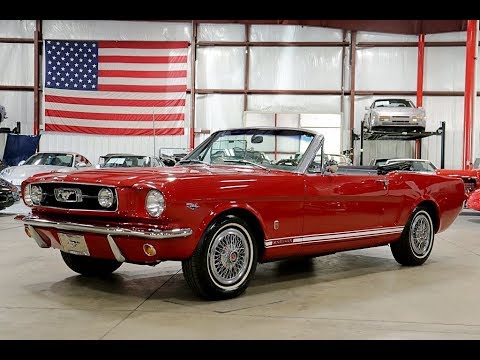 1966 Ford Mustang GT Convertible Red