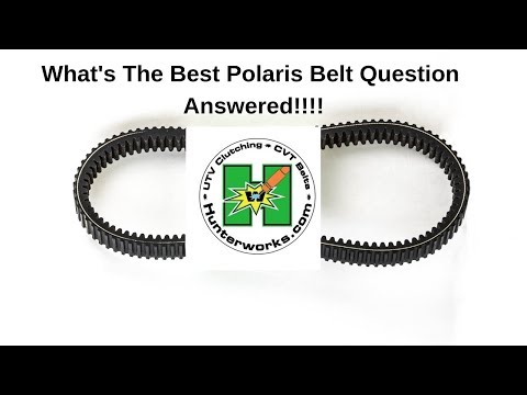 ANSWERED!!! What is the best Polaris RZR/Ranger/General belt?