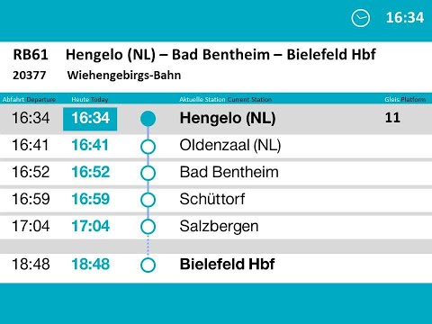 [ERB] Ansagen RB61 Hengelo (NL) - Bielefeld