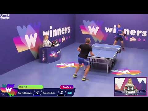 Winners League  31.08.21 Tupyk Maksym - Rudenko Ivan  11:30