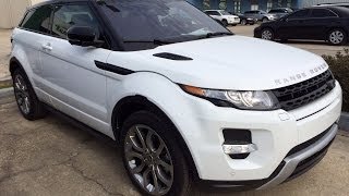 2014 Range Rover Evoque Coupe Exterior & Interior - Walk Around