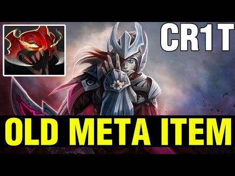 OLD META ITEM !! - CR1T- PHANTOM ASSASSIN MASK OF MADNESS - Dota 2