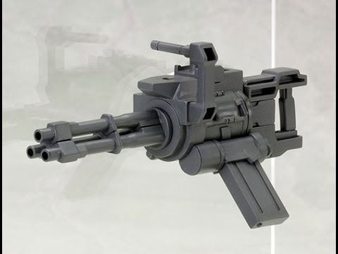 Review Kotobukiya M.S.G - Weapon Unit #29 Hand Gatling Gun