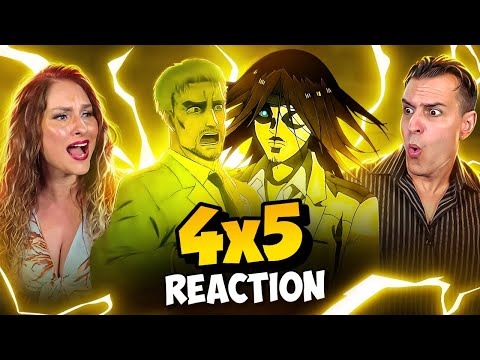 ATTACK ON TITAN 4x5 "Declaration of War" SHOOK US! 😱🔥 | Reaction