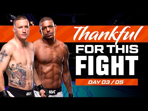 Justin Gaethje vs Michael Johnson | UFC Fights We Are Thankful For - Day 3