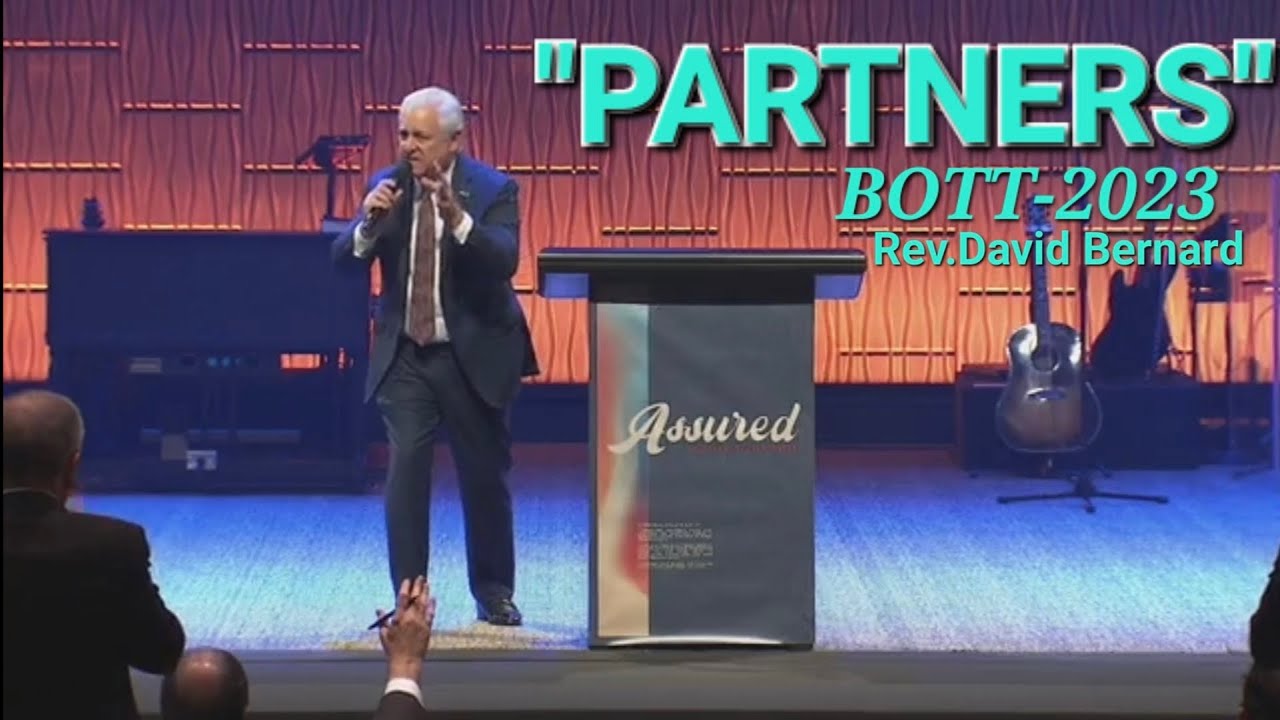 Rev. David Bernard "PARTNERS" | BOTT-2023
