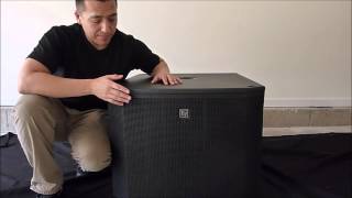 Video thumbnail for Electro Voice ETX 18sp Quick Review by DJ Rocky by BayAreaEventDesigns