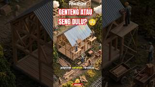 Download lagu Which came first, roof tiles or zinc? 🏠 #shorts #shortvideo mp3