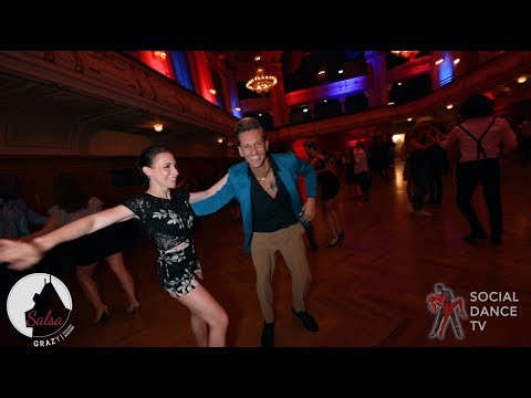 Jonatha Casarin & Kerstin Valet - Salsa social dancing | Grazy Salsa Festival 2018