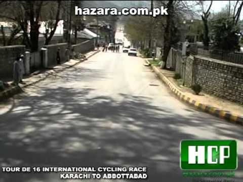Tour of Pakistan 2011 Arrival final stage + interviews